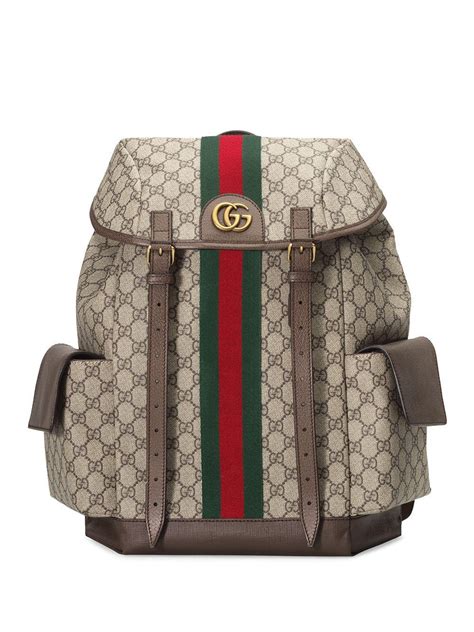 gucci rugzak grijs heren|Gucci bags for men.